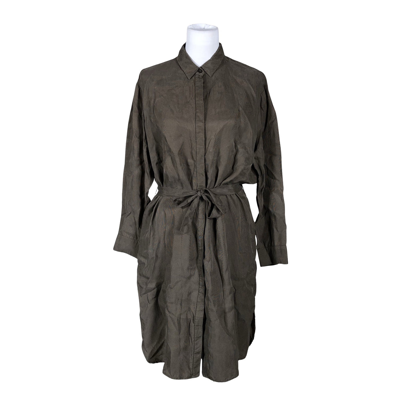 Unisex Samsoe&Samsoe - Schiffon dress, size 40 - Brown (1)