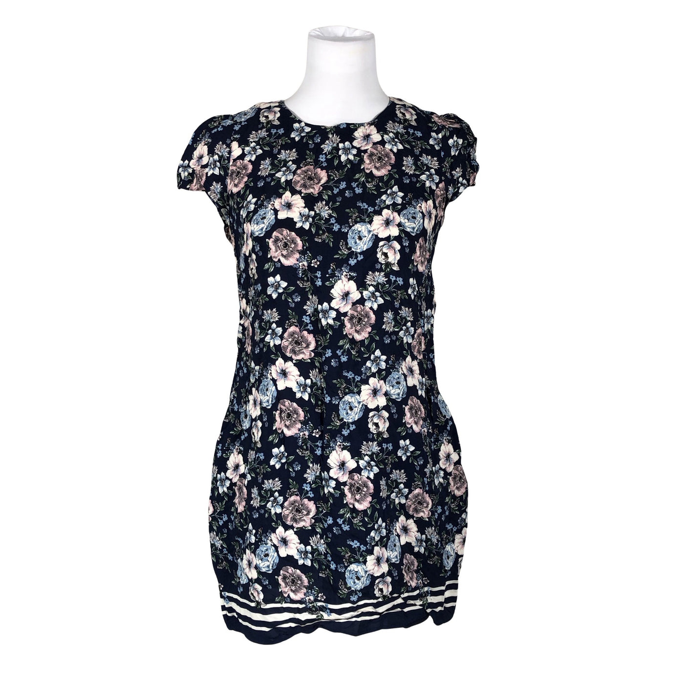Unisex Dorothy Perkins - Schiffon dress, size 40 - Blue (1)