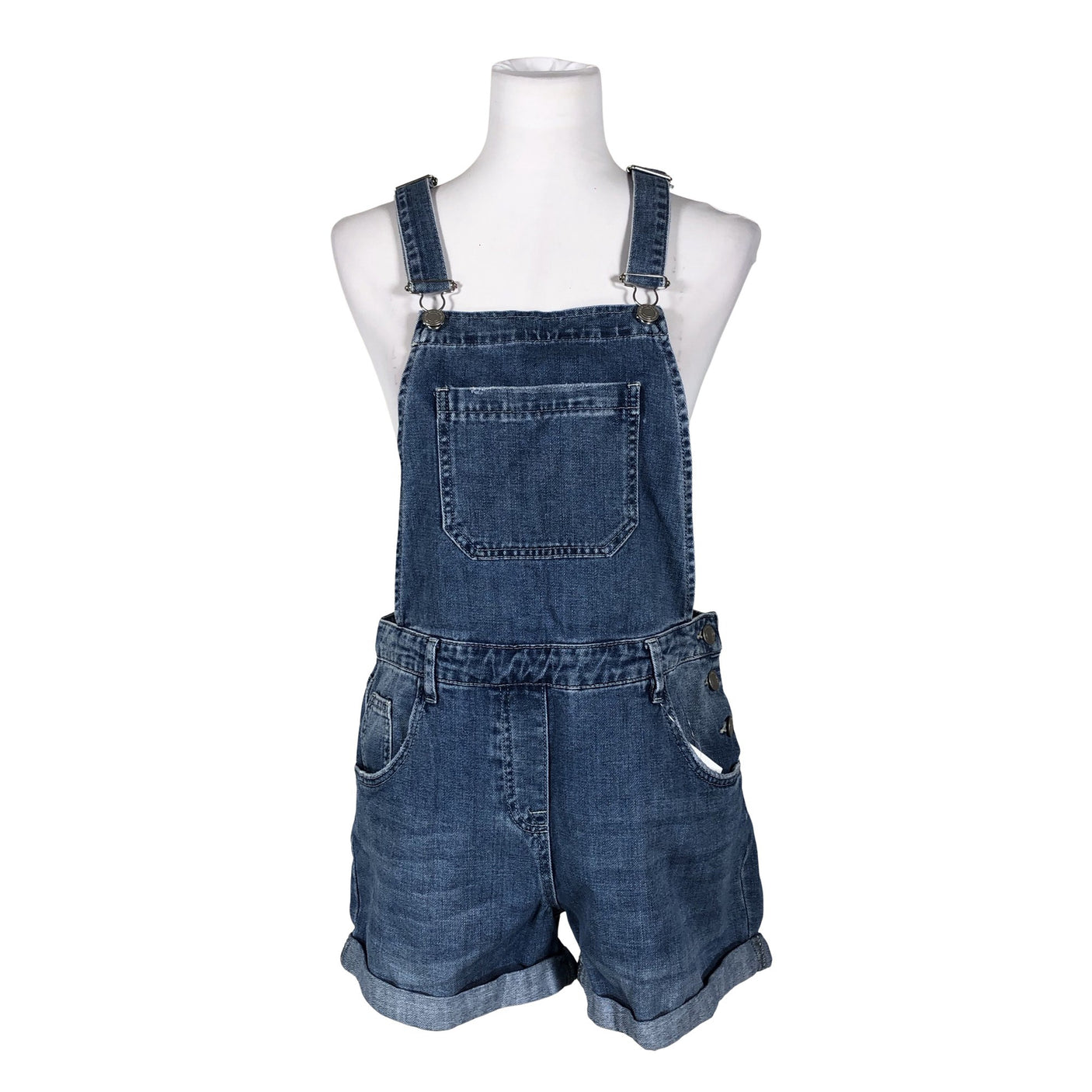Unisex Next - Short overalls, size 38 - Blue (1)