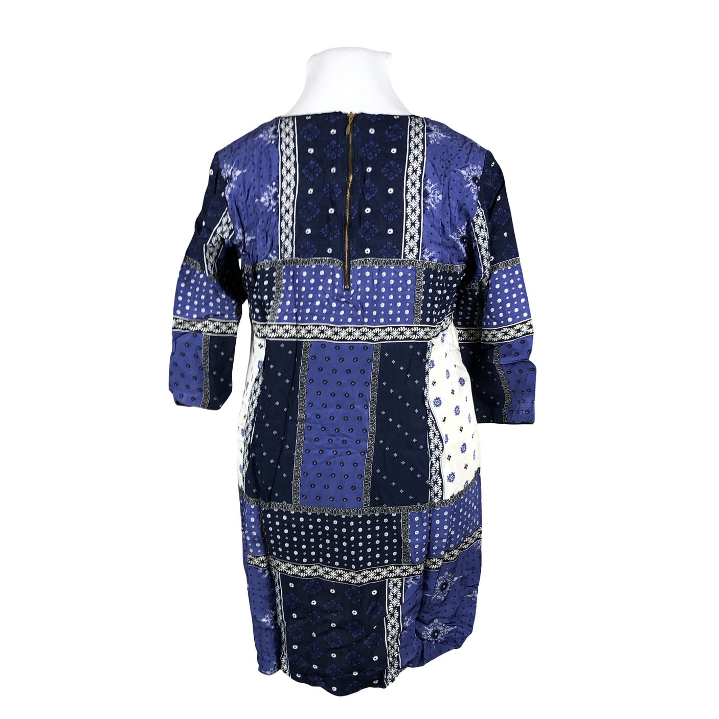 Unisex Part two - Schiffon dress, size 42 - Blue (2)