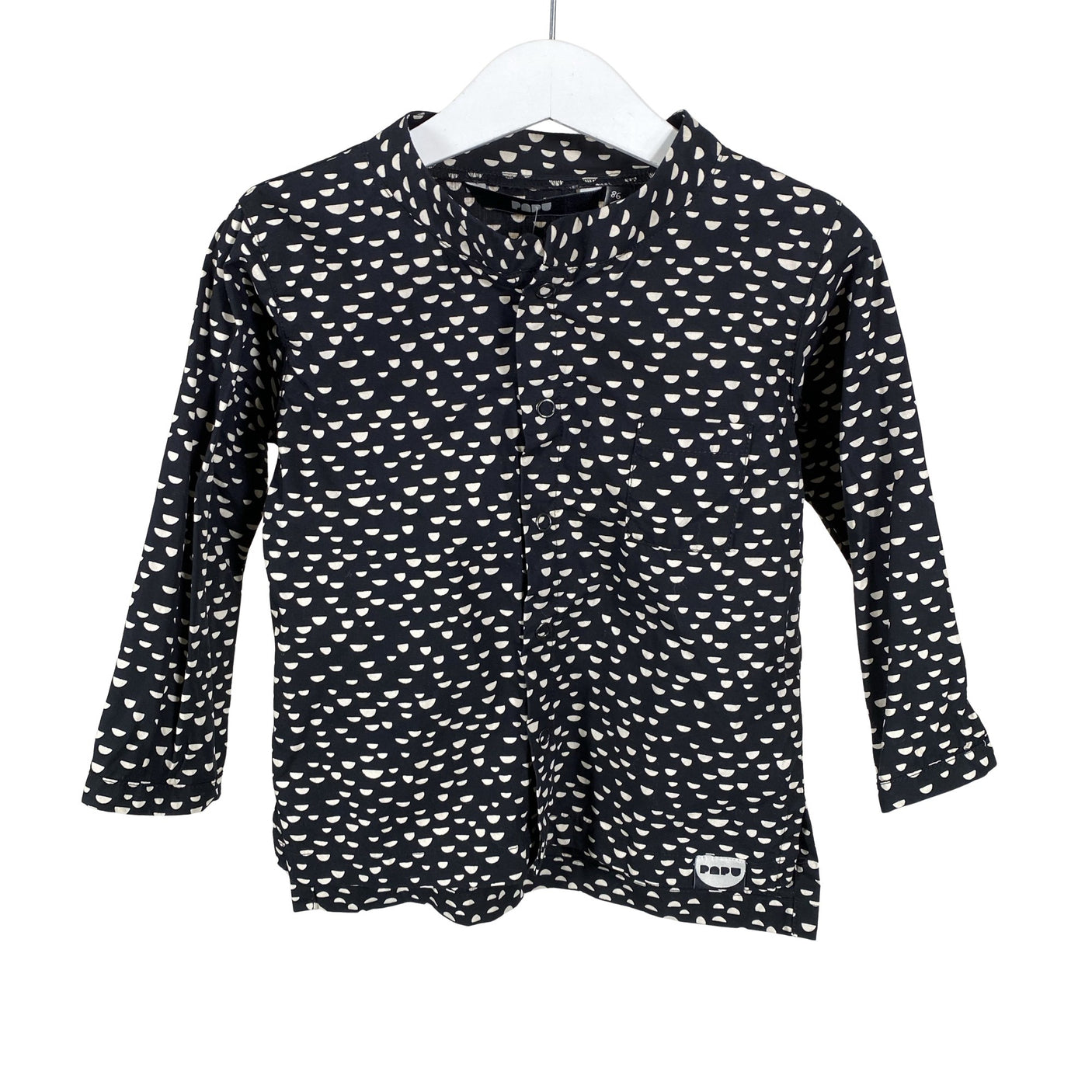 Unisex Papu - Blouse, size 86 - 92 - Black (1)