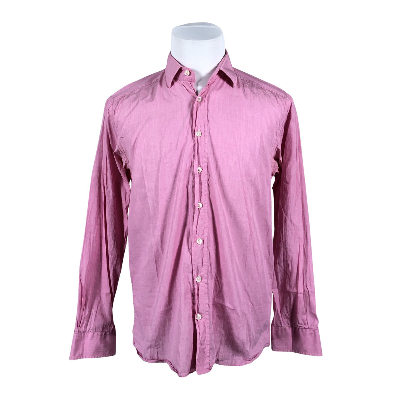 Unisex Etro - Collared shirt, size L - Light pink (1)