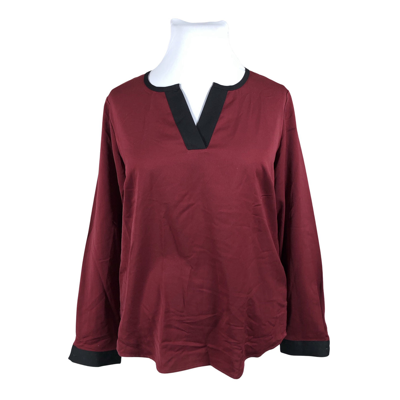 Unisex Walbusch - Blouse, size 42 - Wine red (1)