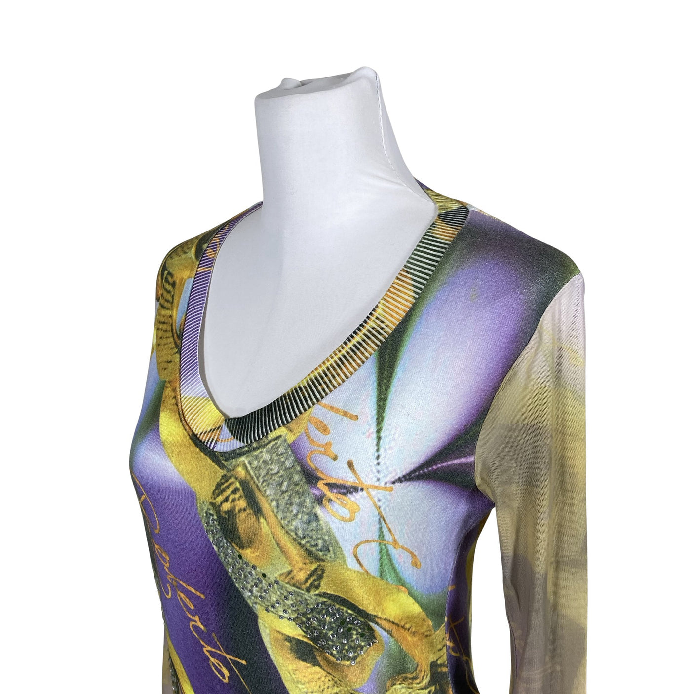 Unisex Roberto Cavalli - Knit dress, size 36 - Violet (3)