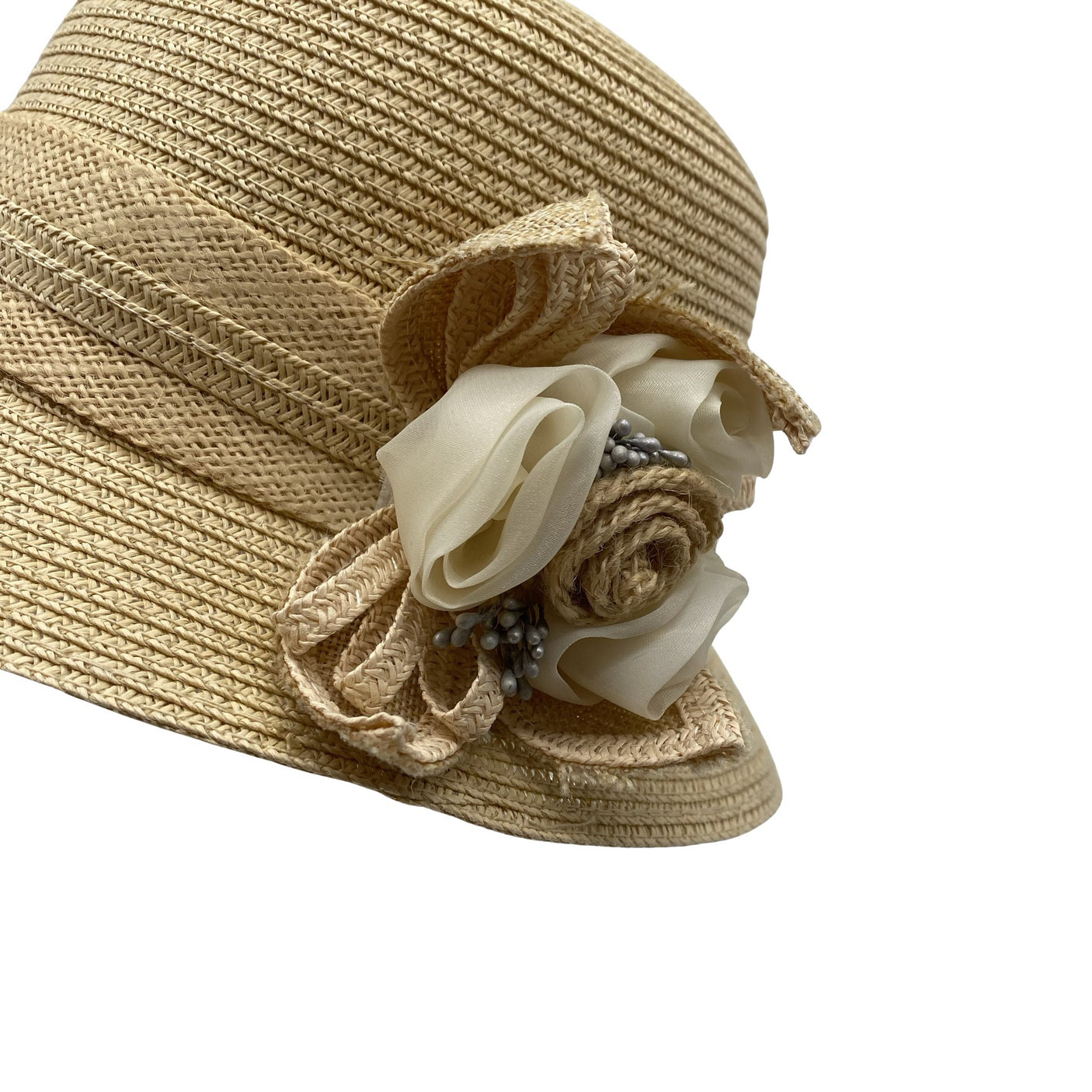 Unisex My accessories london - Summer hat, size 52 - 54 cm - Beige (2)