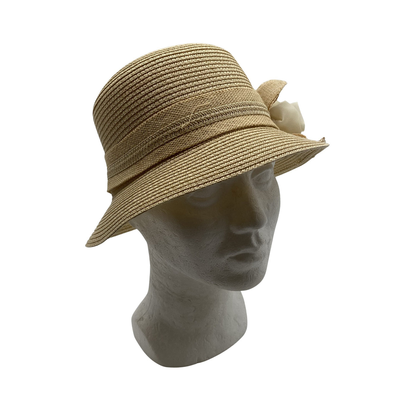 Unisex My accessories london - Summer hat, size 52 - 54 cm - Beige (1)