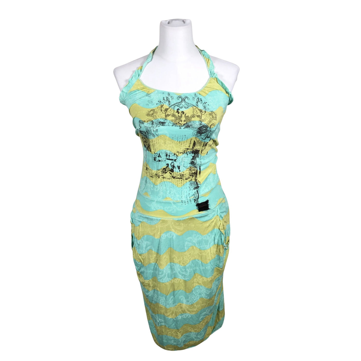 Unisex Diesel - Tricot dress, size 36 - Green (1)
