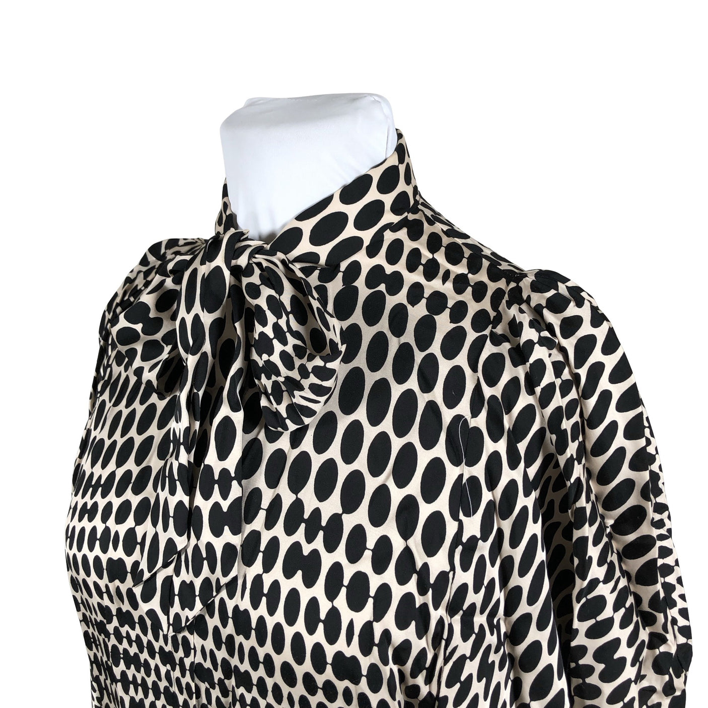 Unisex Tara Jarmon - Schiffon dress, size 42 - Beige (3)