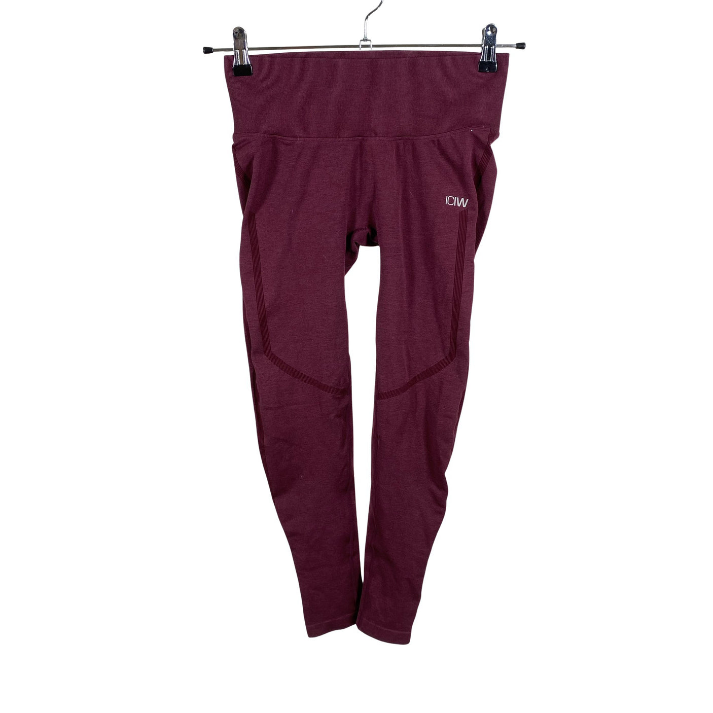 Unisex ICIW – Icaniwill - Sports tights, size 38 - Wine red (1)