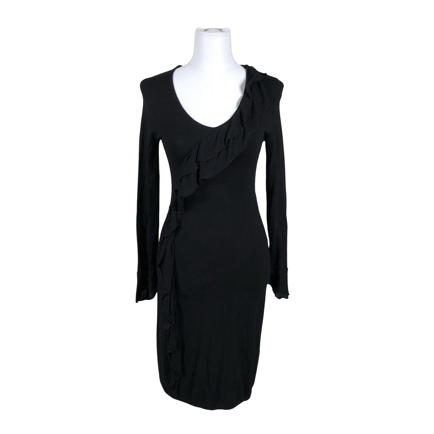 Unisex Comma - Knit dress, size 34 - Black (1)