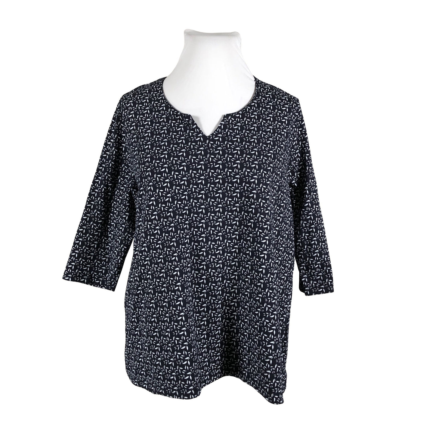 Unisex Ulla Popken - Tricot shirt, size 46 - Blue (1)