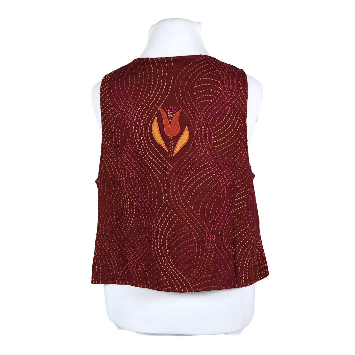 Unisex Gudrun Sjöden - Vest, size 42 - Red (2)