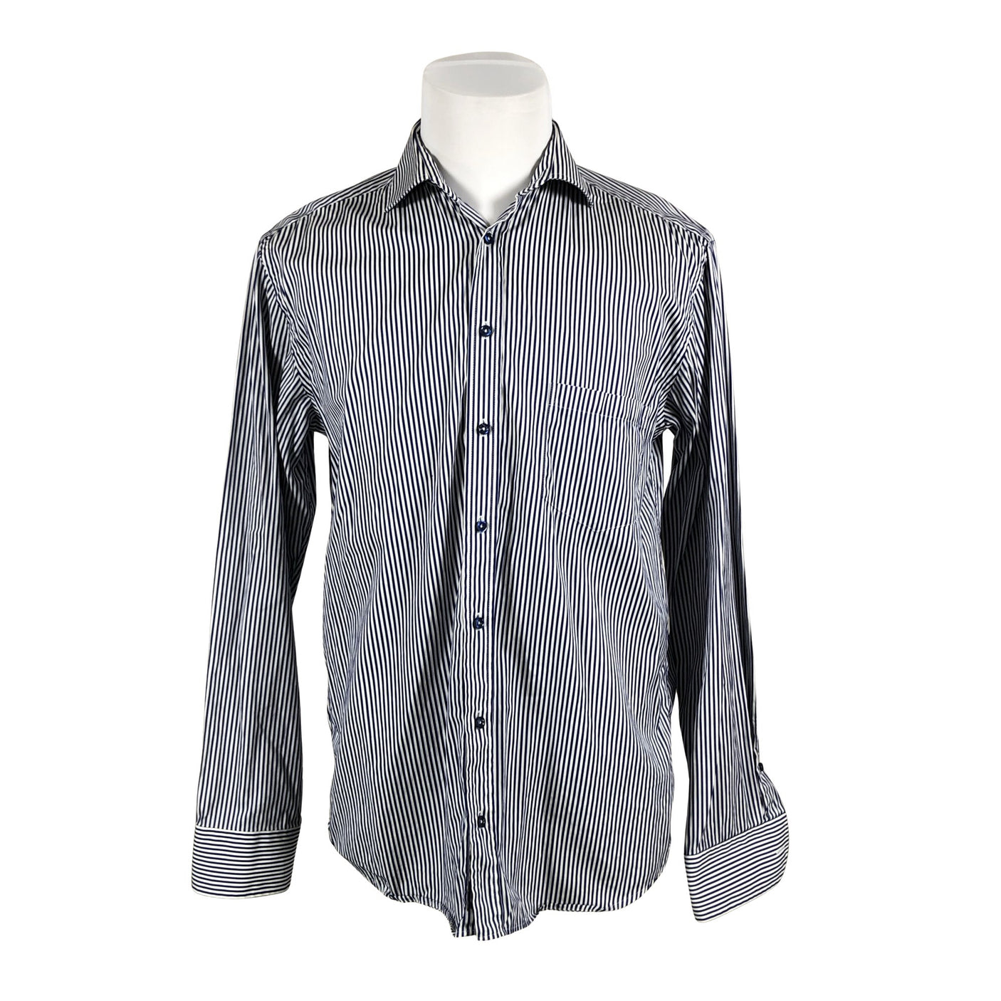 Unisex Oscar of Sweden - Collared shirt, size L - Blue (1)