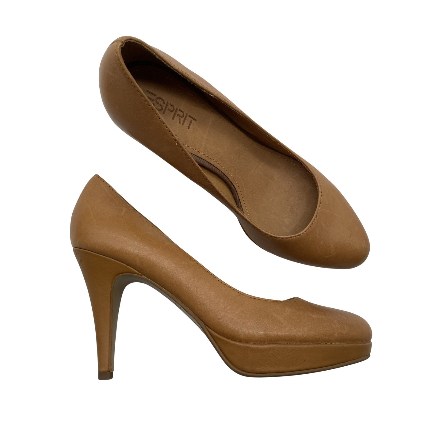 Unisex Esprit - High heels, size 38 - Brown (1)