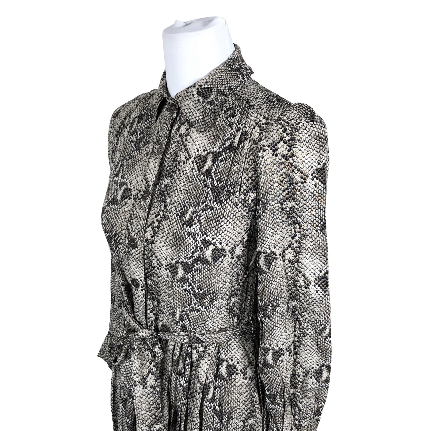 Unisex Andiata - Schiffon dress, size 34 - Brown (3)