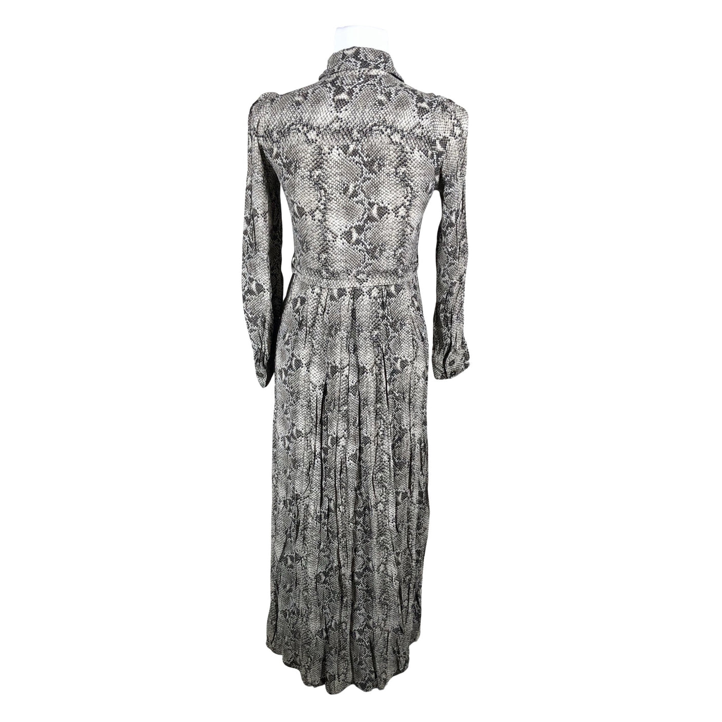Unisex Andiata - Schiffon dress, size 34 - Brown (2)