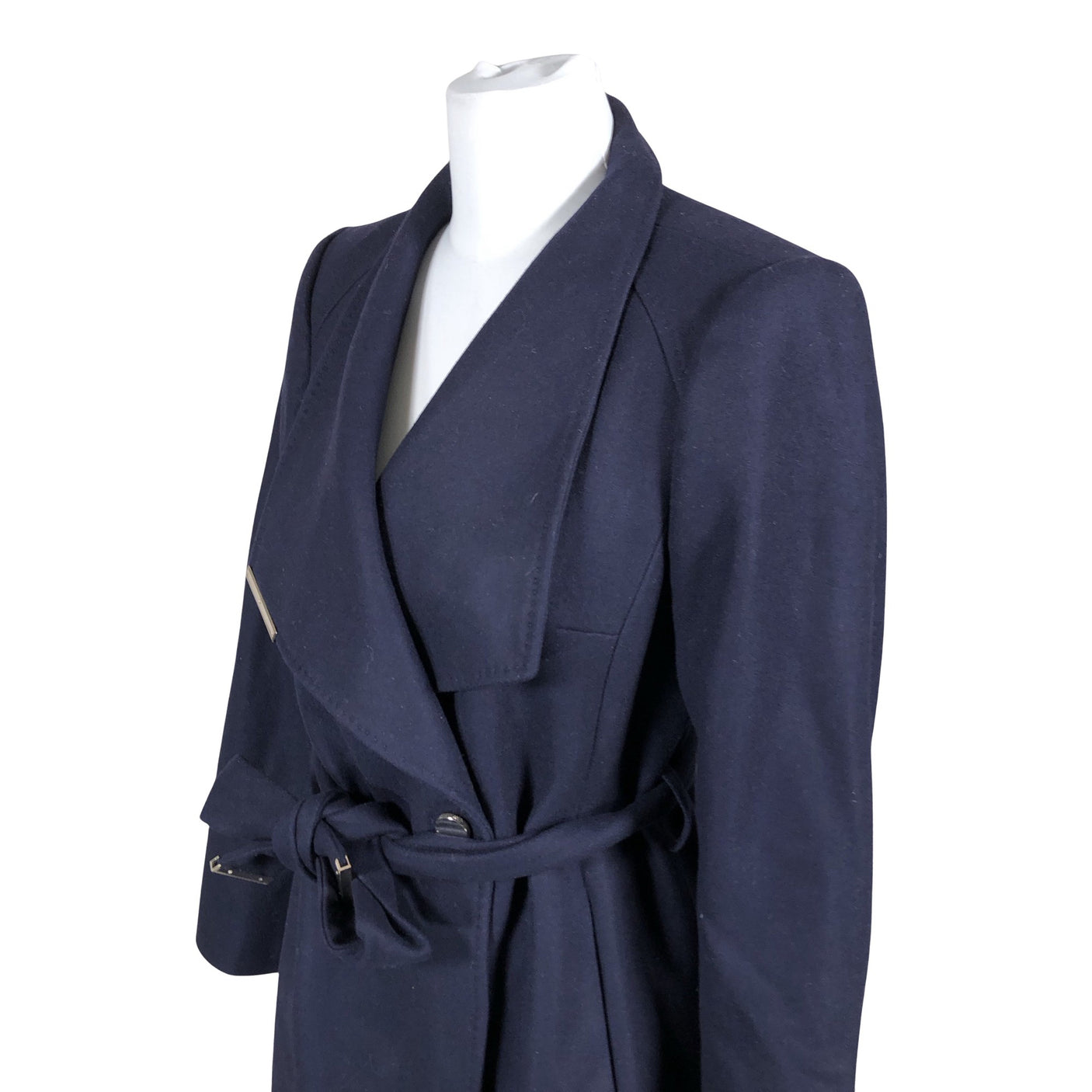 Unisex Ted Baker - Wool coat, size 38 - Blue (3)