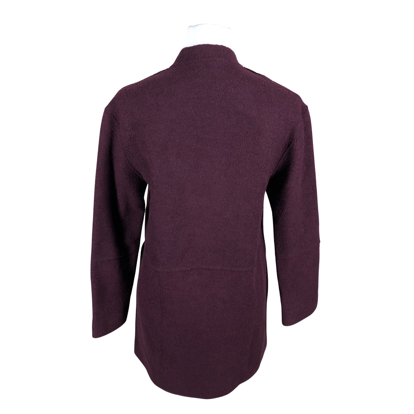 Unisex Esprit - Wool coat, size 36 - Wine red (2)