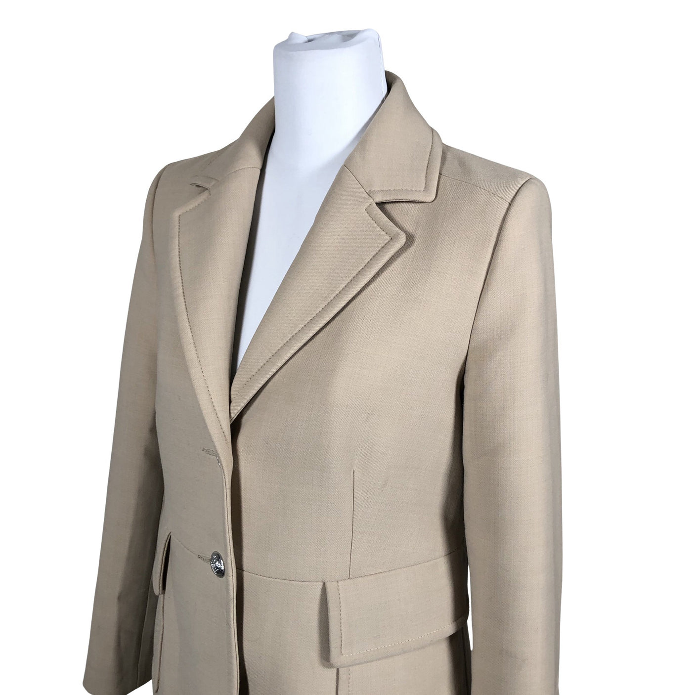 Unisex Andiata - Wool coat, size 38 - Beige (3)