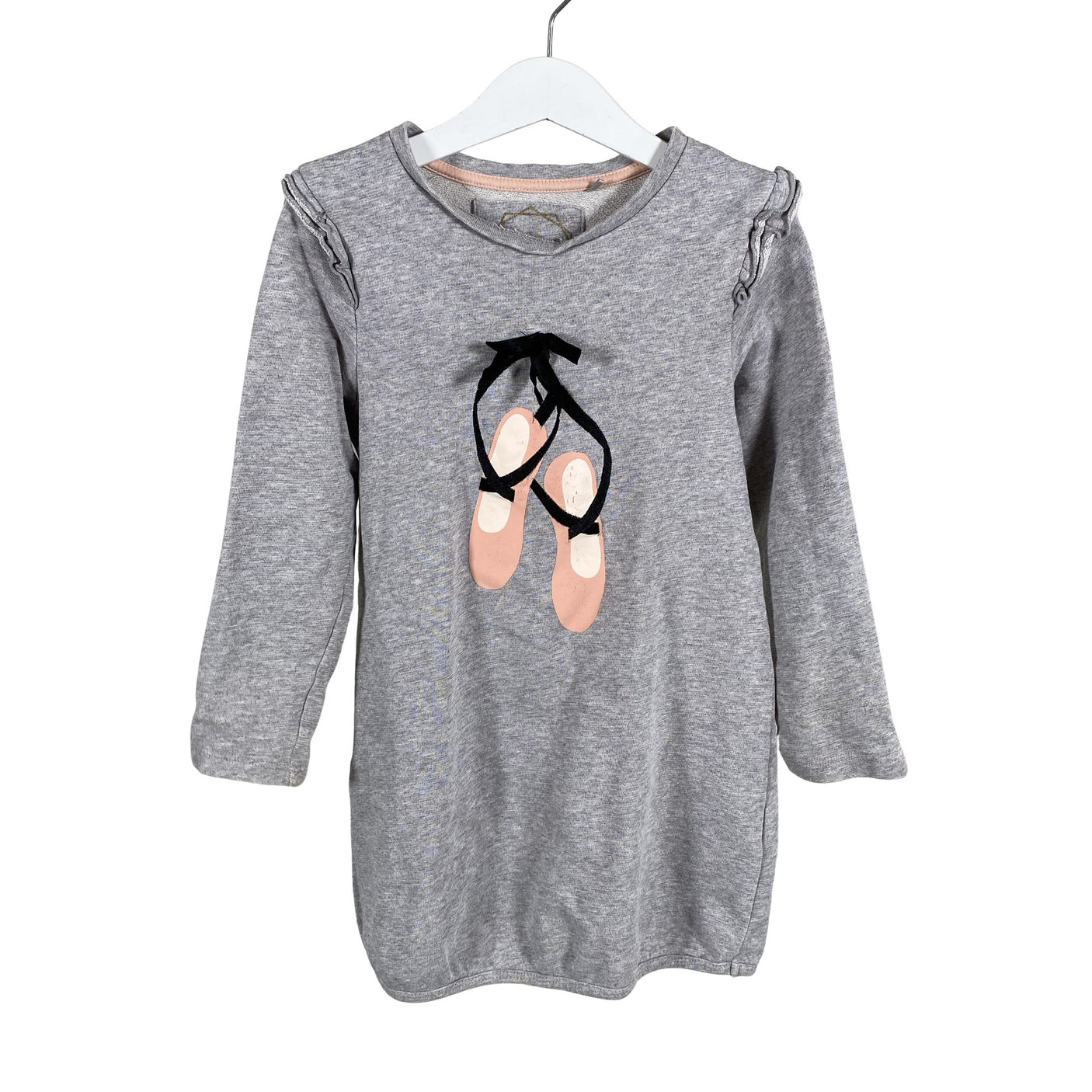Unisex Bogi - Sweatshirt dress, size 122 - 128 - Gray (1)