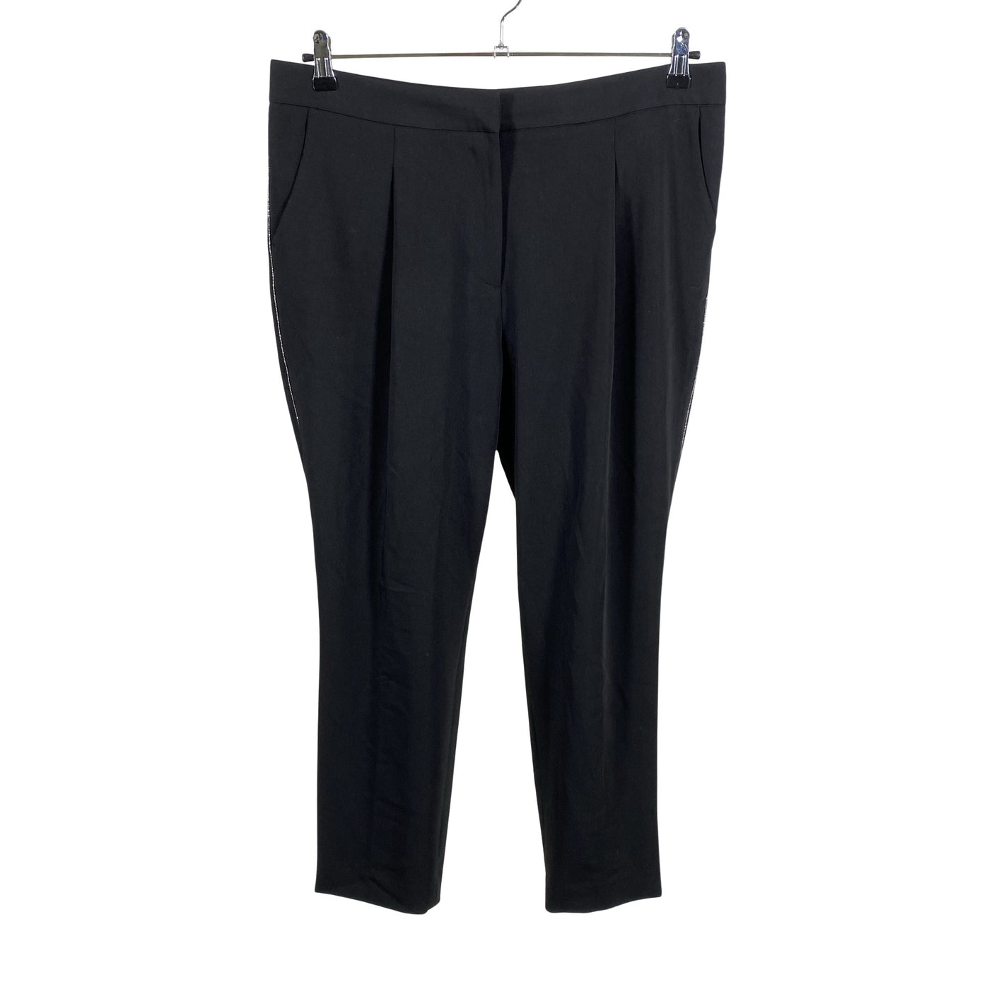 Unisex LauRie - Straight leg trousers, size 42 - Black (1)