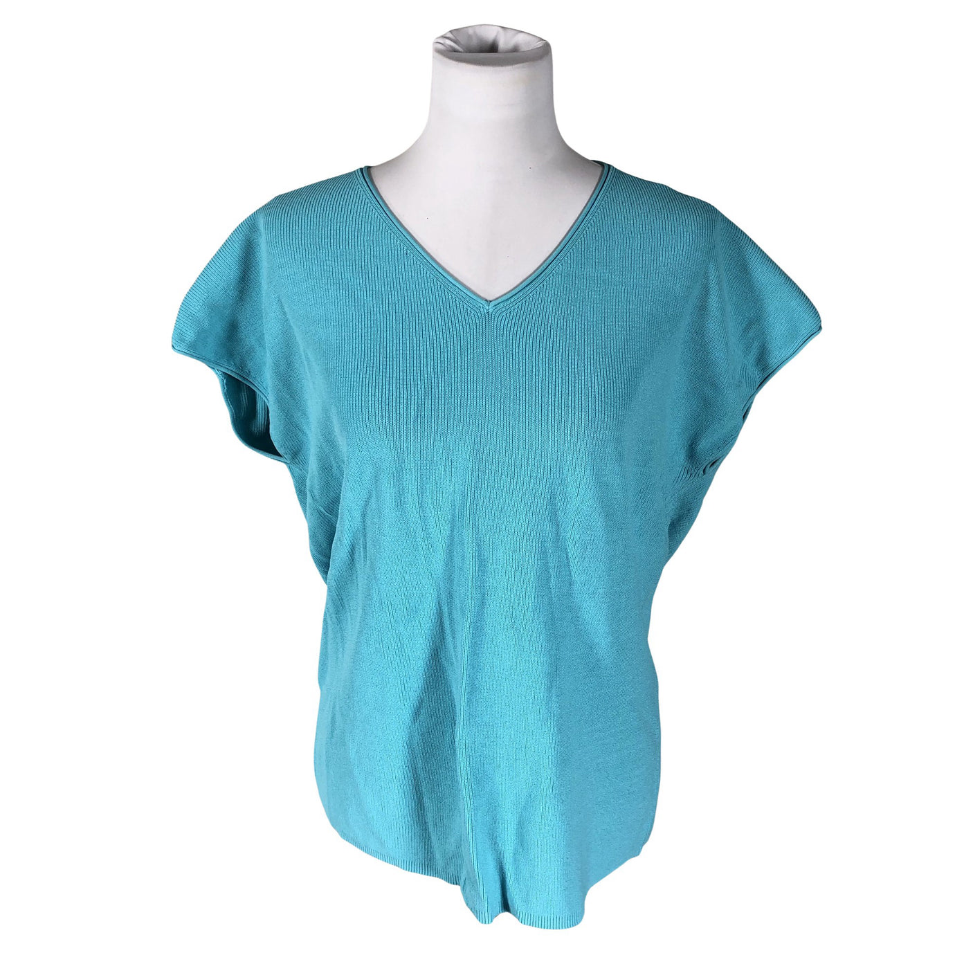 Unisex Your Face - Sweater, size 40 - Turquoise (1)