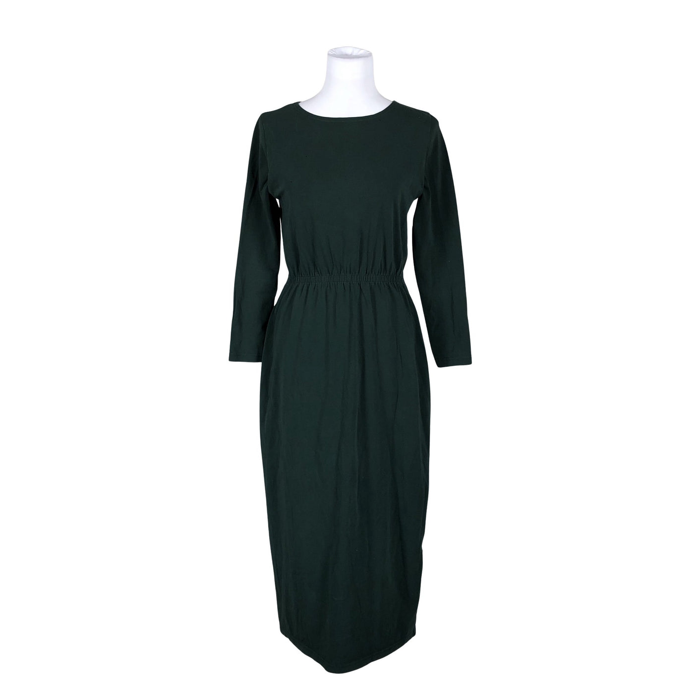 Unisex Puuvillatehdas - Maxi dress, size 36 - Green (1)