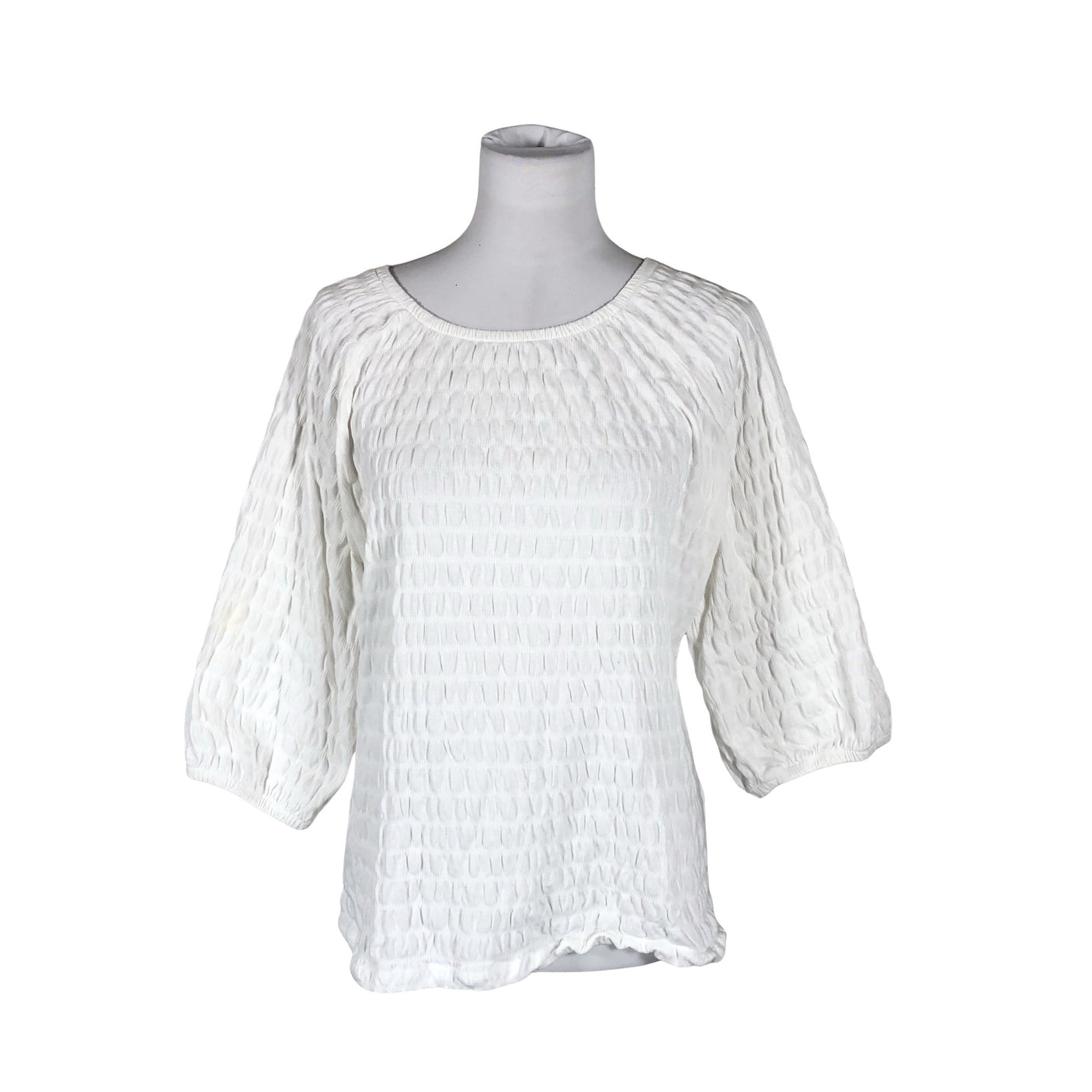 Unisex Nanso - Tricot shirt, size 40 - White (1)