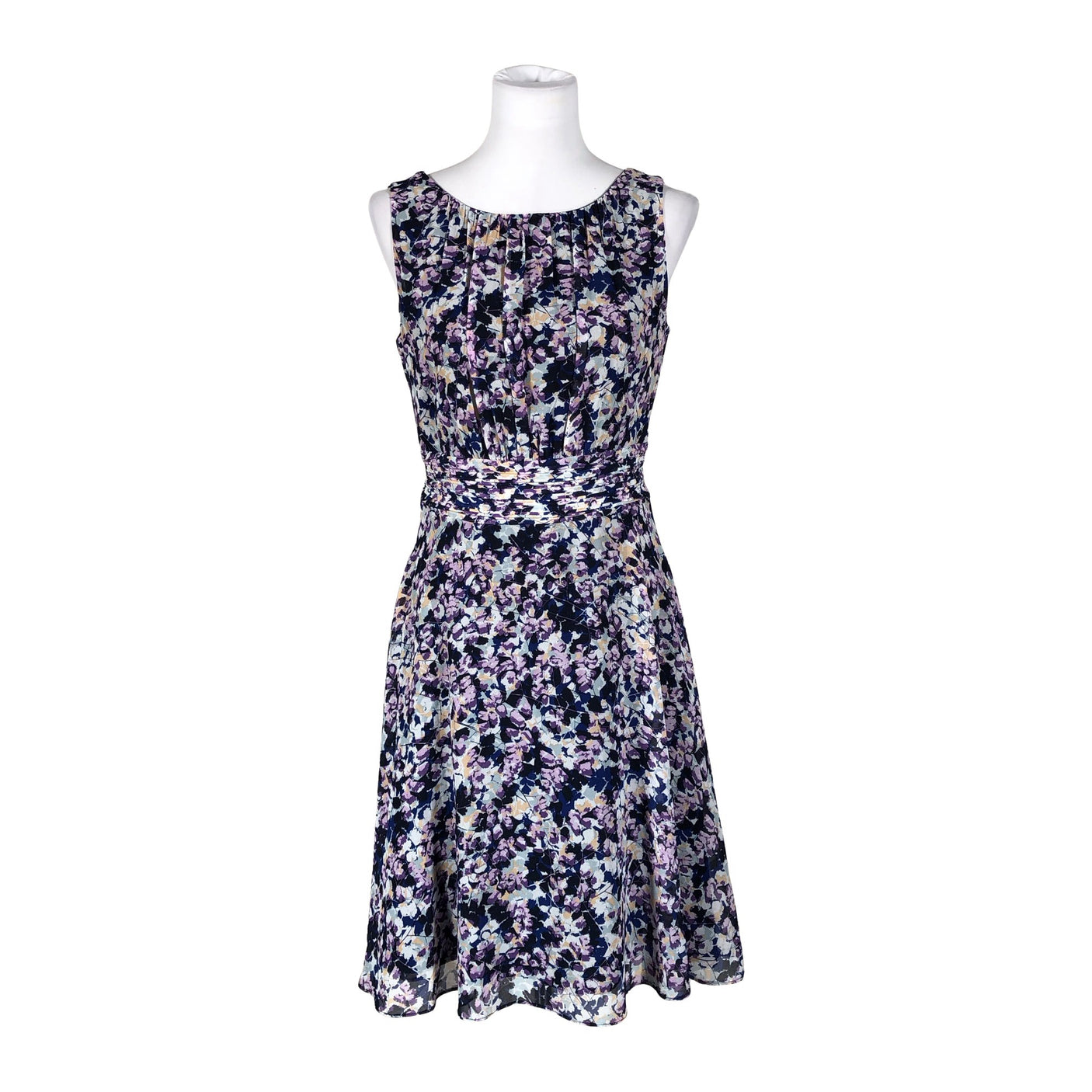 Unisex Esprit - Schiffon dress, size 38 - Violet (1)