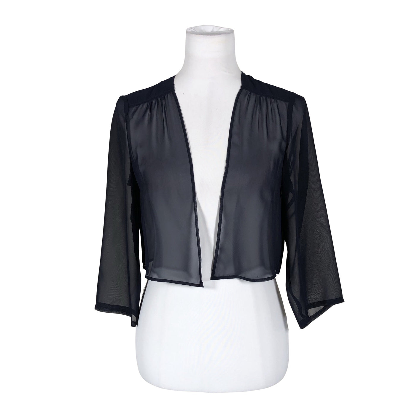 Unisex Vera Mont - Evening bolero jacket, size 40 - Blue (1)
