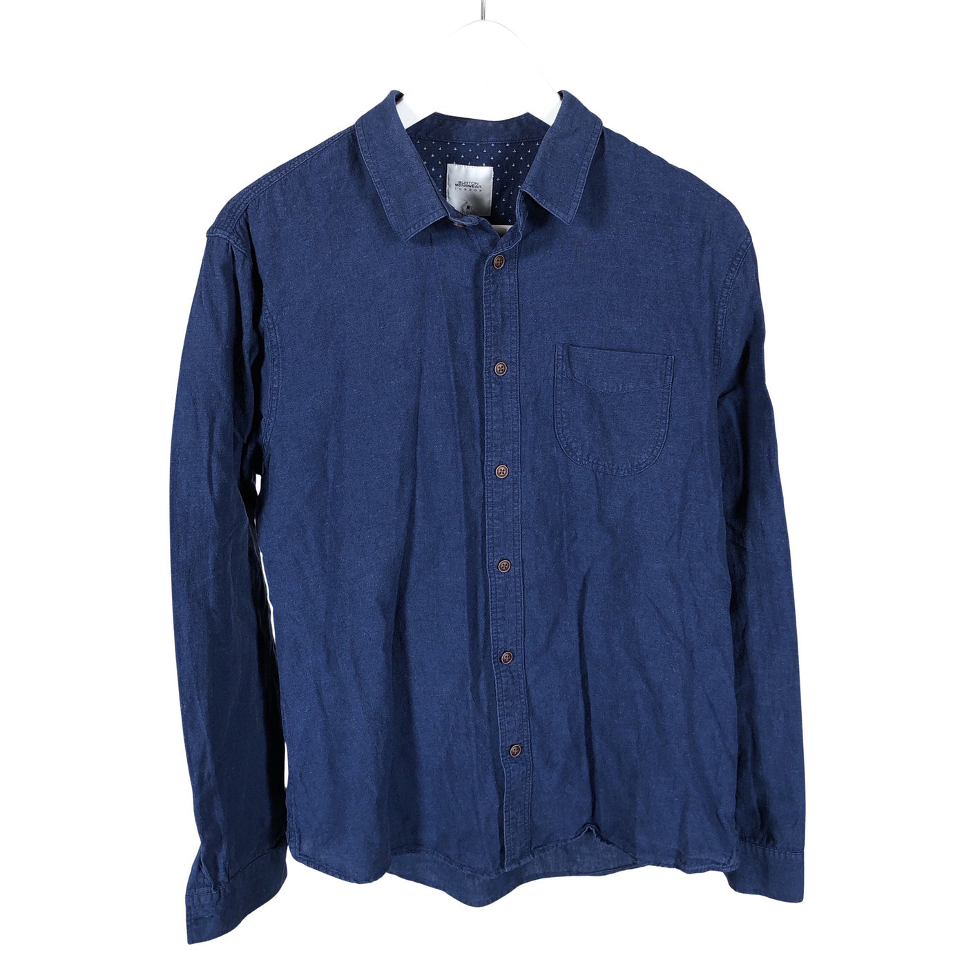 Unisex Burton - Collared shirt, size M - Blue (1)