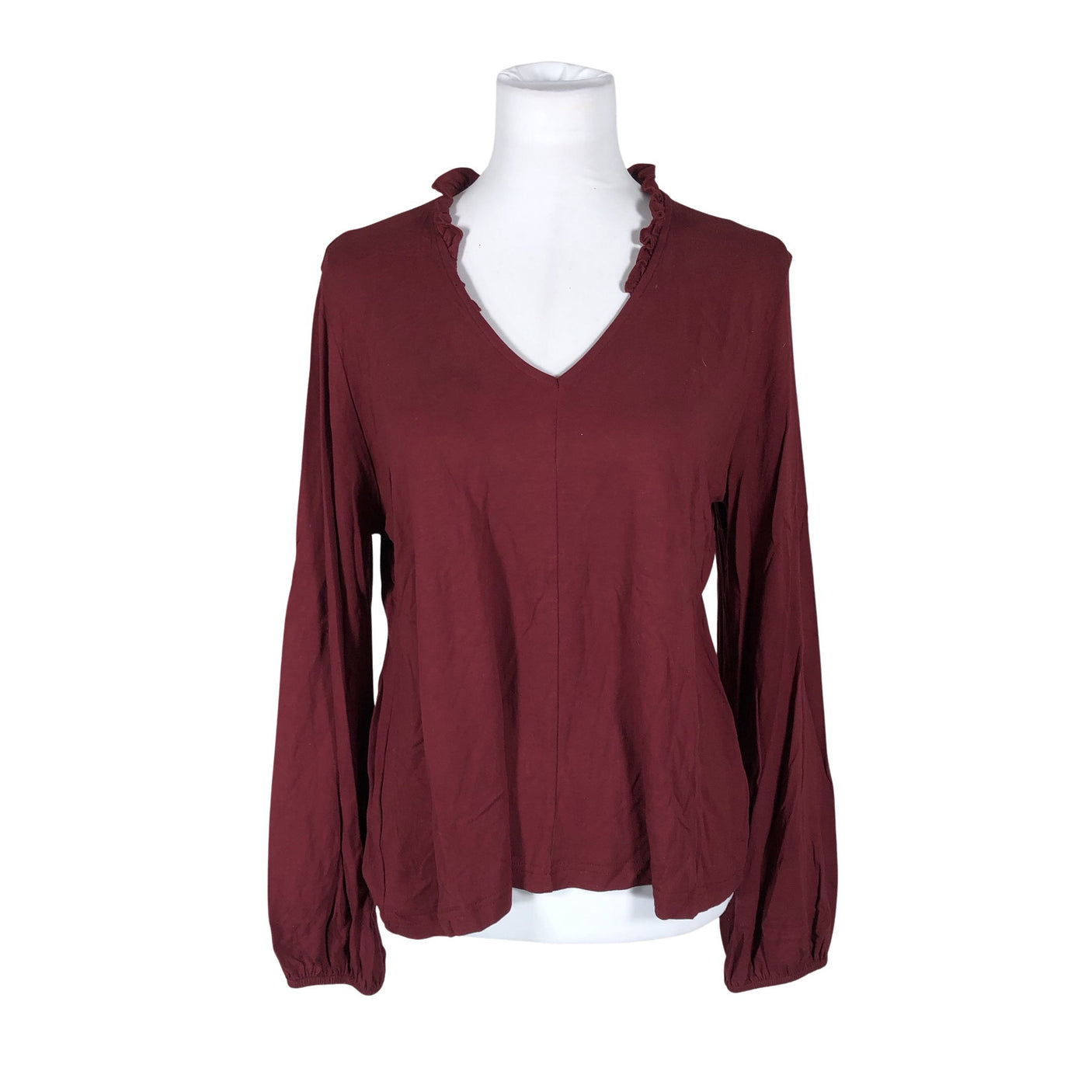 Unisex Nanso - Tricot shirt, size 40 - Wine red (1)