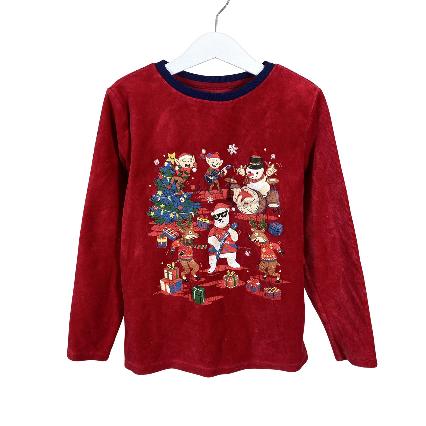 Unisex Sergent Major - Sweatshirt, size 98 - 104 - Red (1)