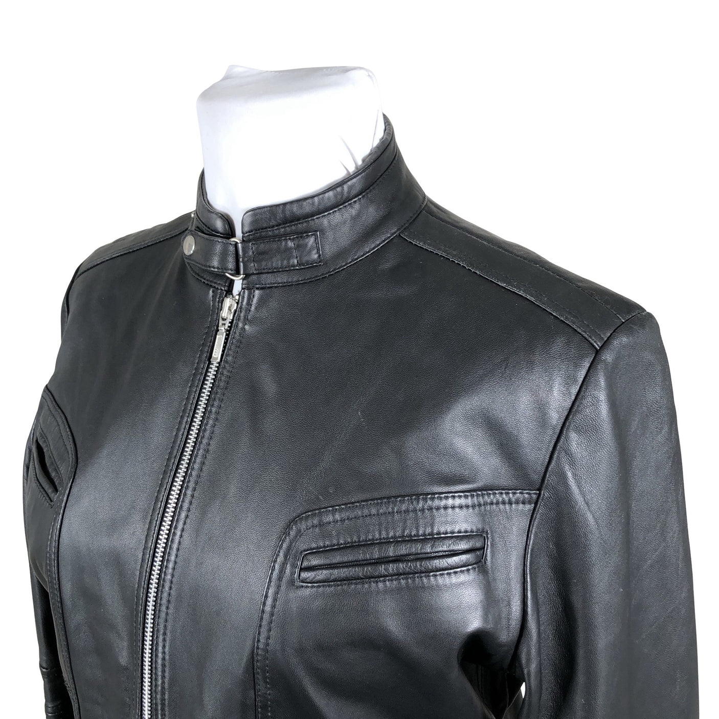 Unisex Andiata - Leather jacket, size 44 - Black (3)