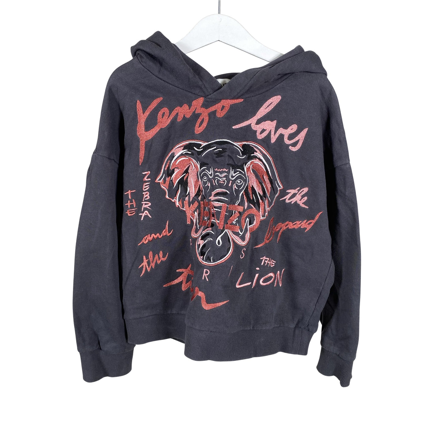 Unisex Kenzo - Hoodie, size 134 - 140 - Brown (1)