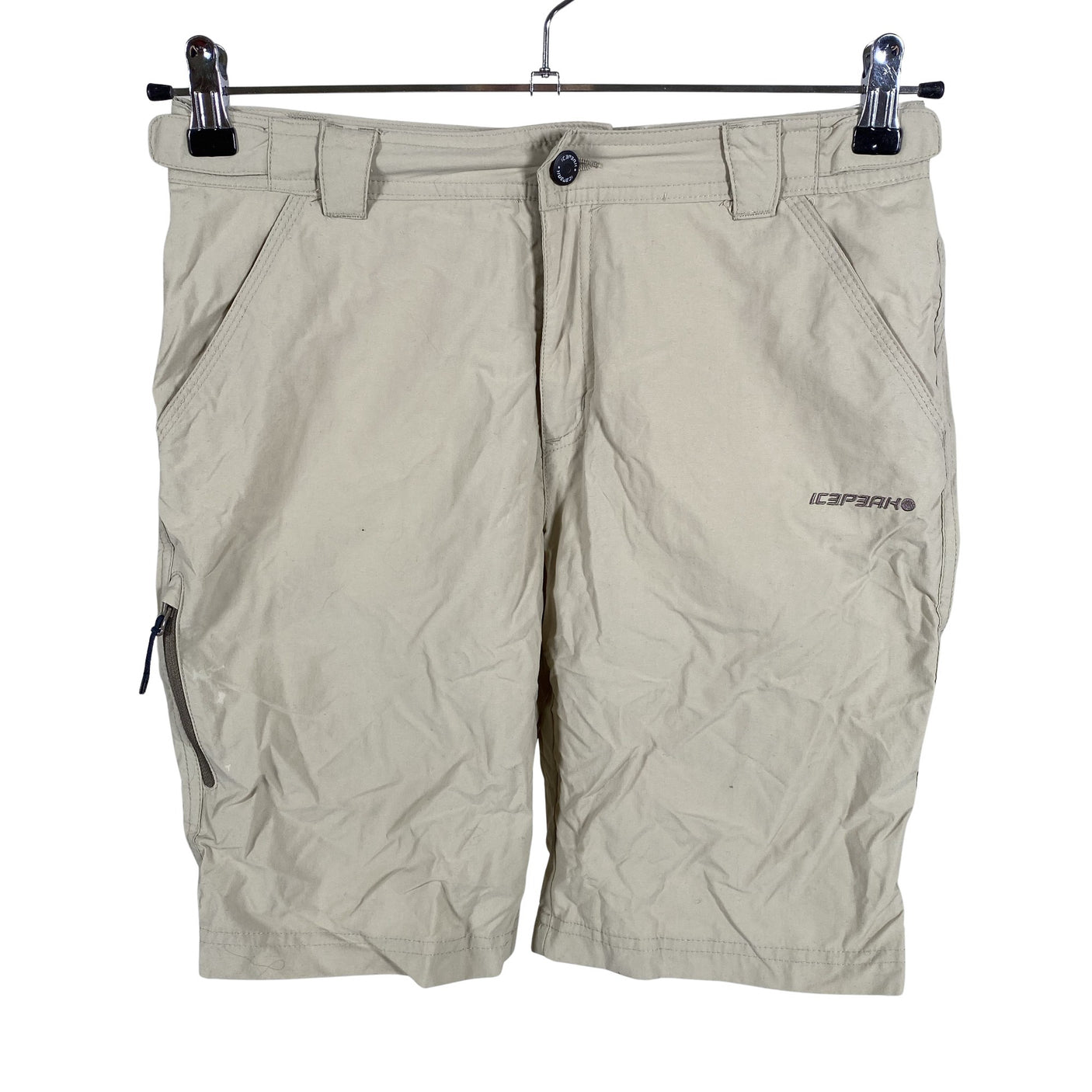 Unisex Icepeak - Sports shorts, size 36 - Beige (1)