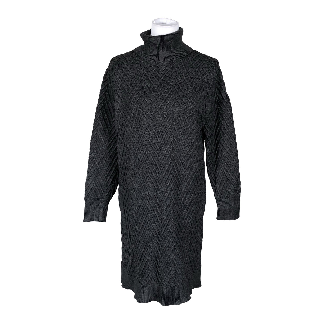 Unisex Free Quent - Knit dress, size 40 - Gray (1)