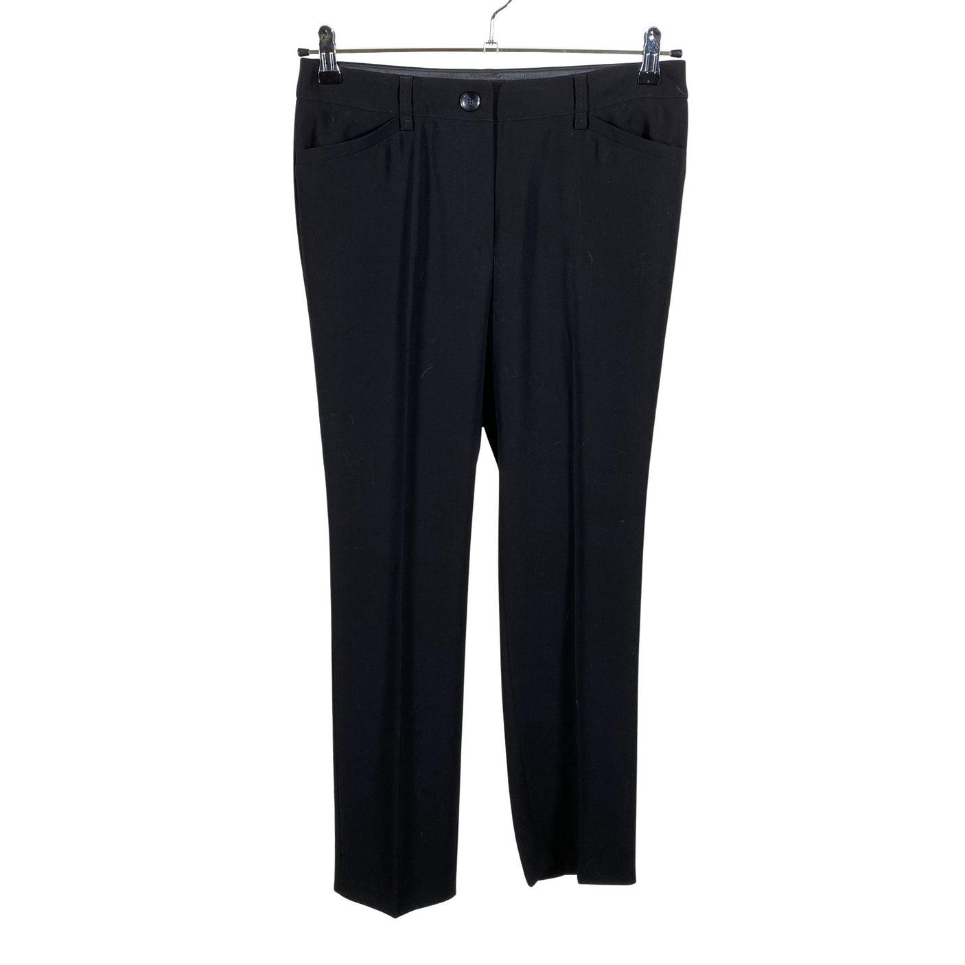 Unisex Gerry Weber - Straight leg trousers, size 40 - Black (1)