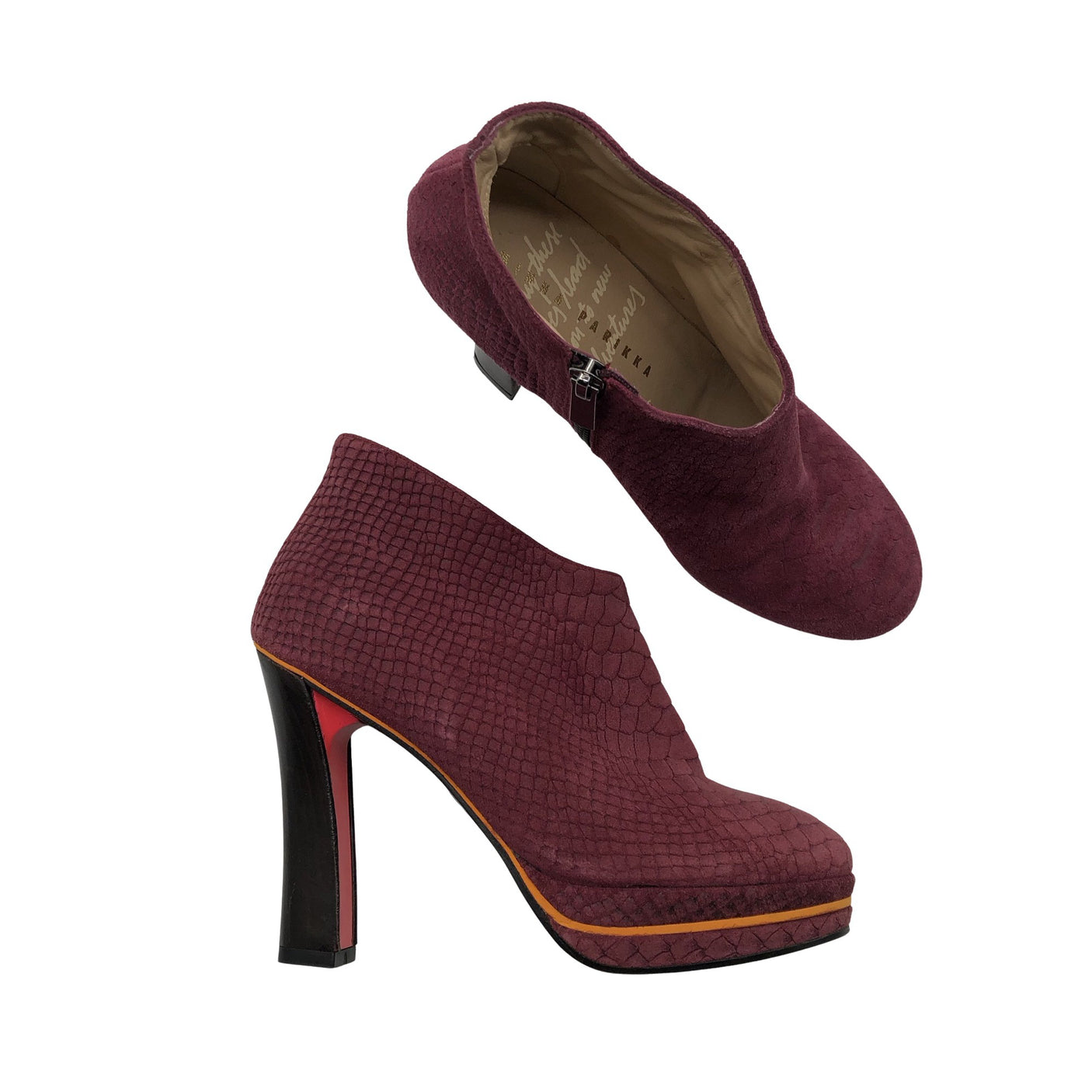 Unisex Minna Parikka - Ankle boots, size 37 - Violet (1)