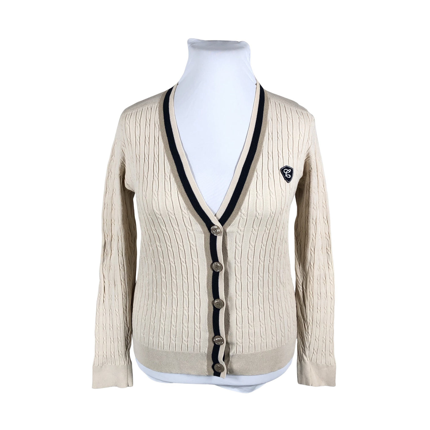 Unisex Cottonfield - Cardigan, size 42 - Beige (1)