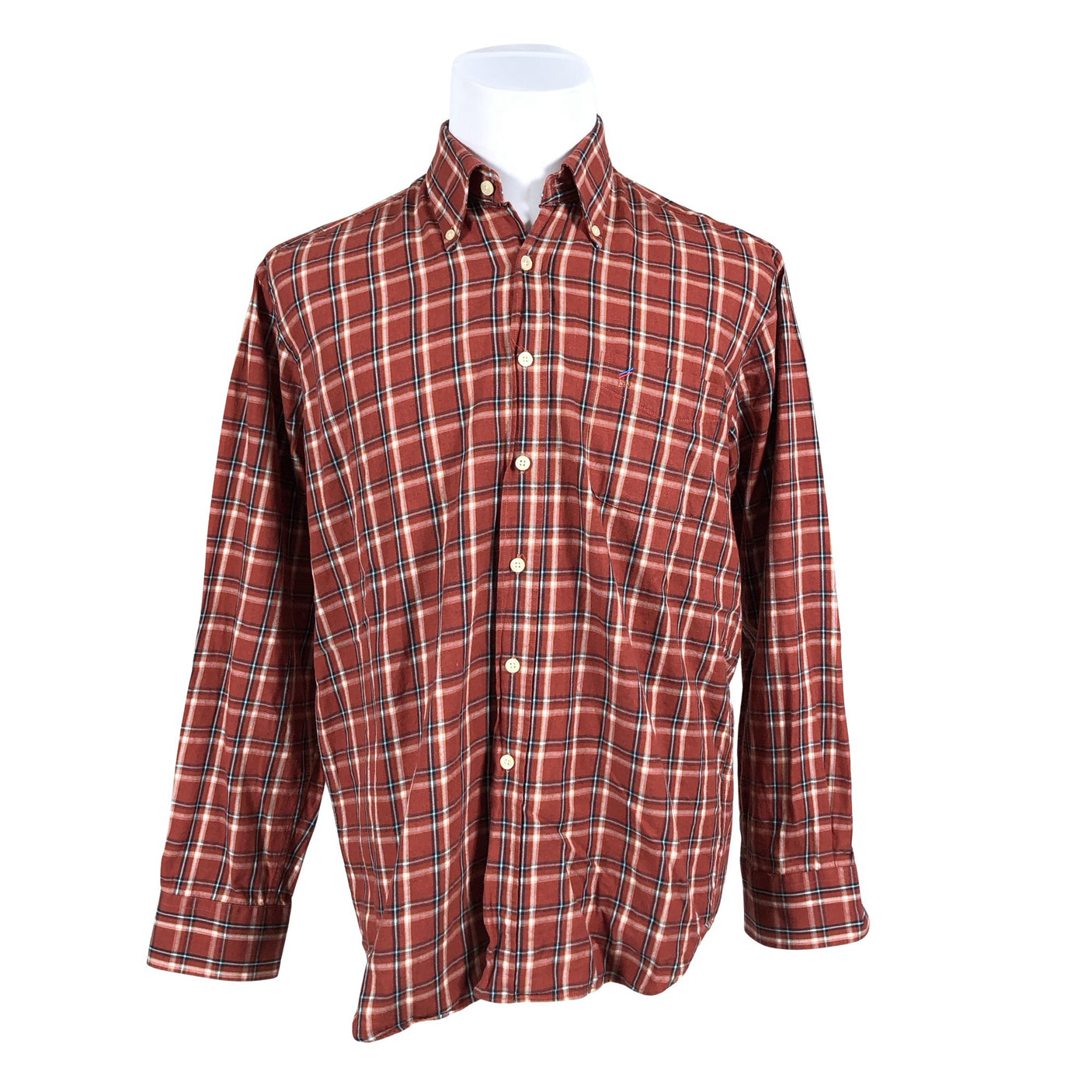 Unisex Daniel Hechter - Collared shirt, size L - Orange (1)
