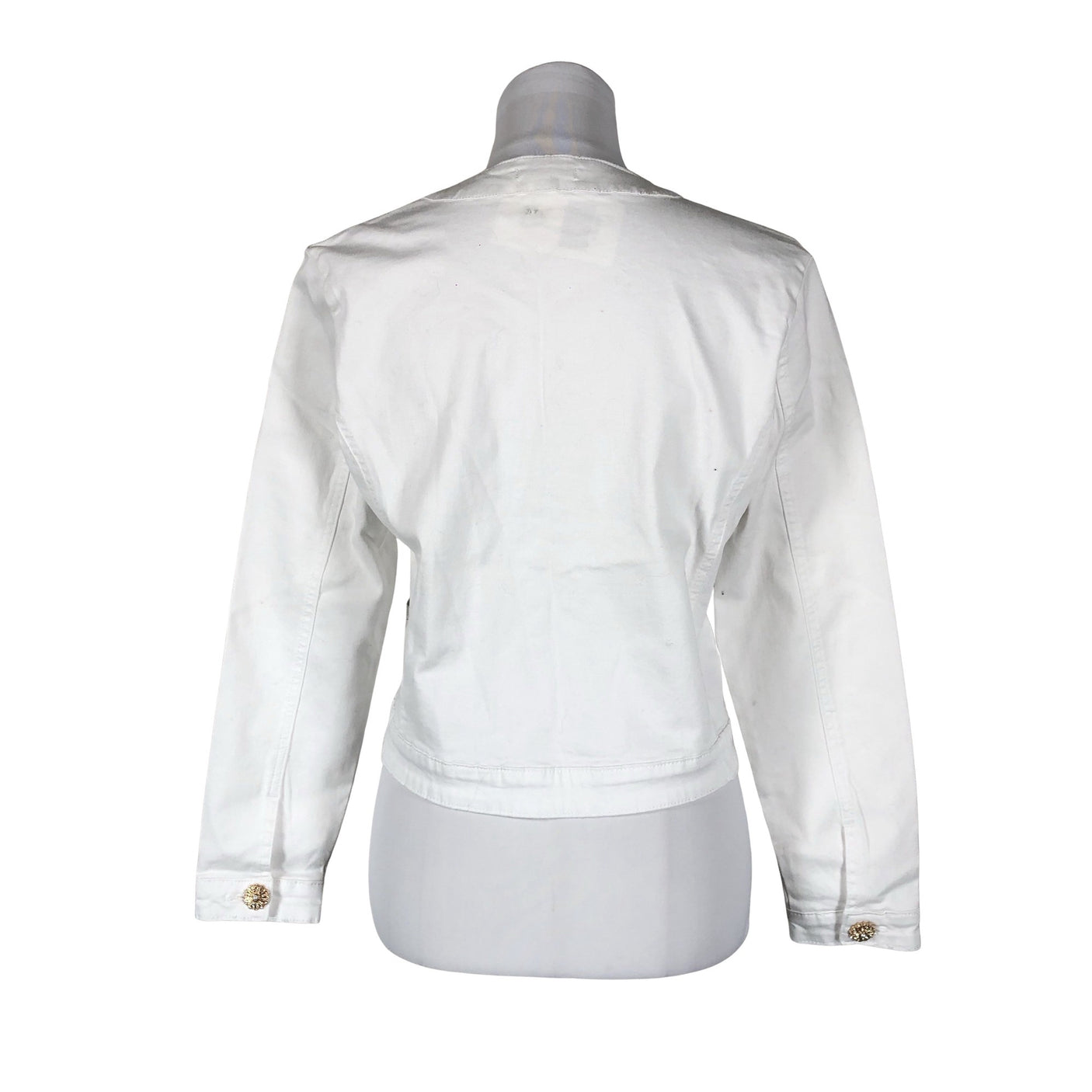 Unisex Claire Paris - Denim jacket, size 36 - White (2)