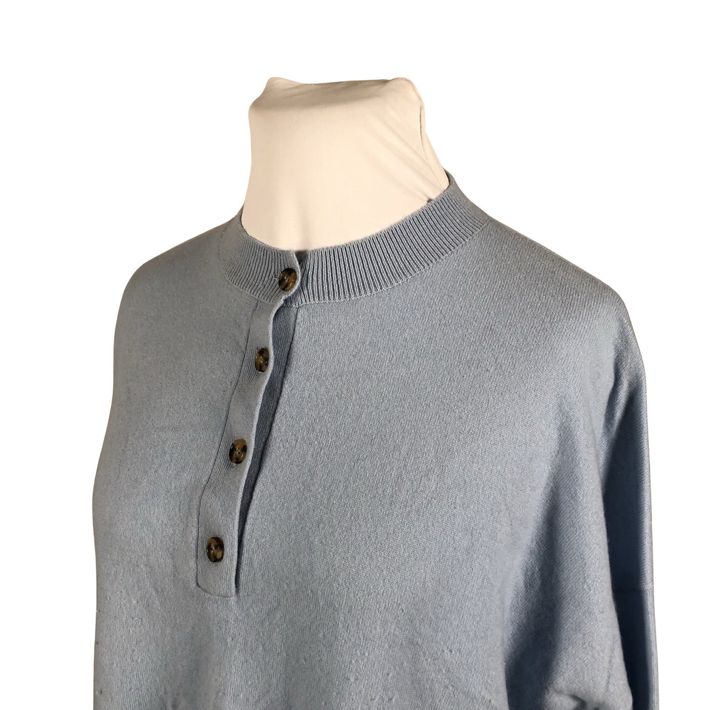 Unisex Soft Goat - Sweater, size 42 - Light blue (3)