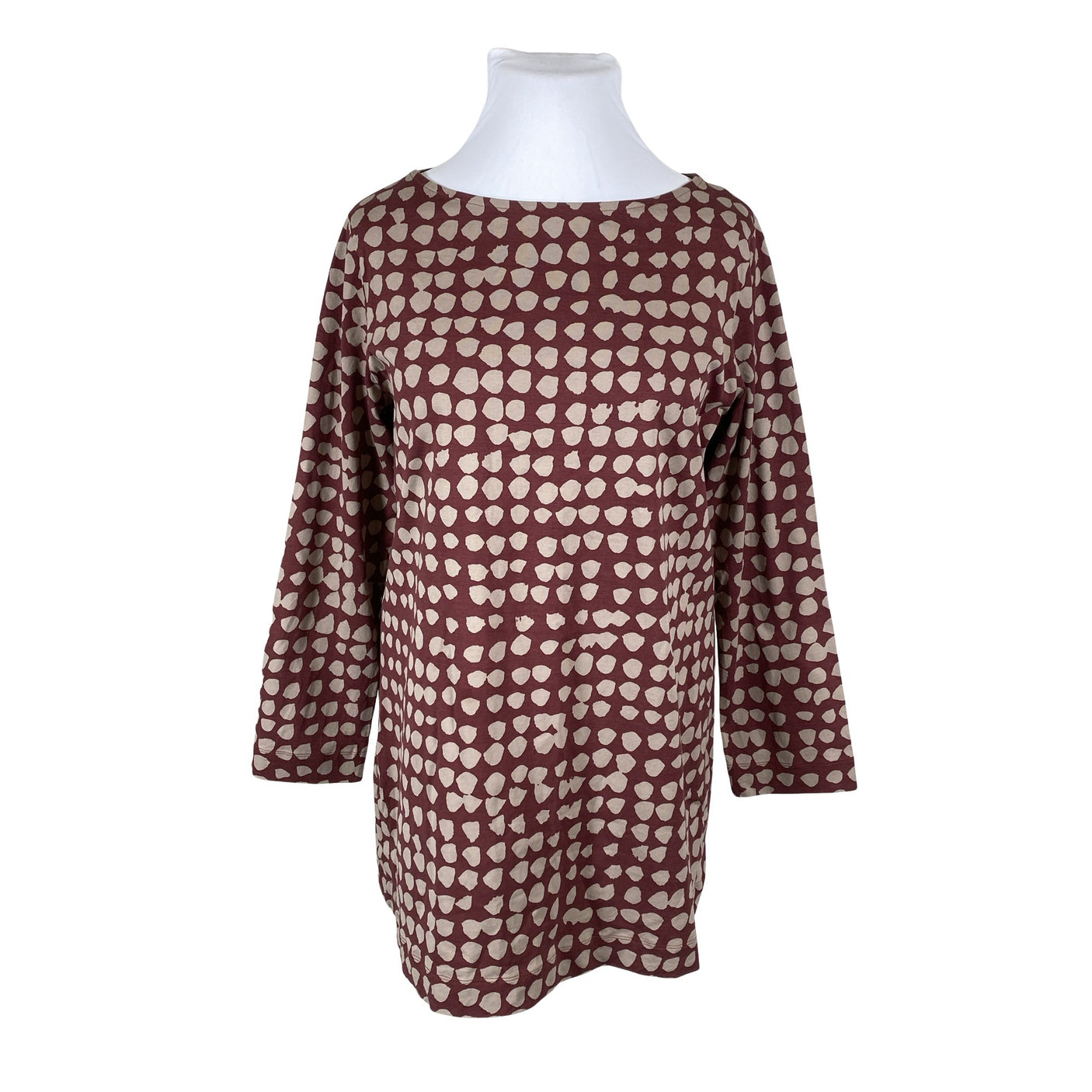 Unisex Marimekko - Tricot tunic, size 44 - Brown (1)
