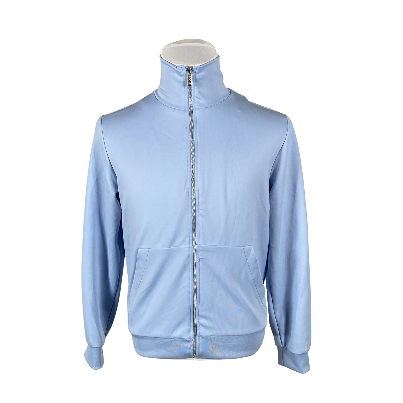 Unisex ICON Amsterdam - Track jacket, size M - Light blue (1)