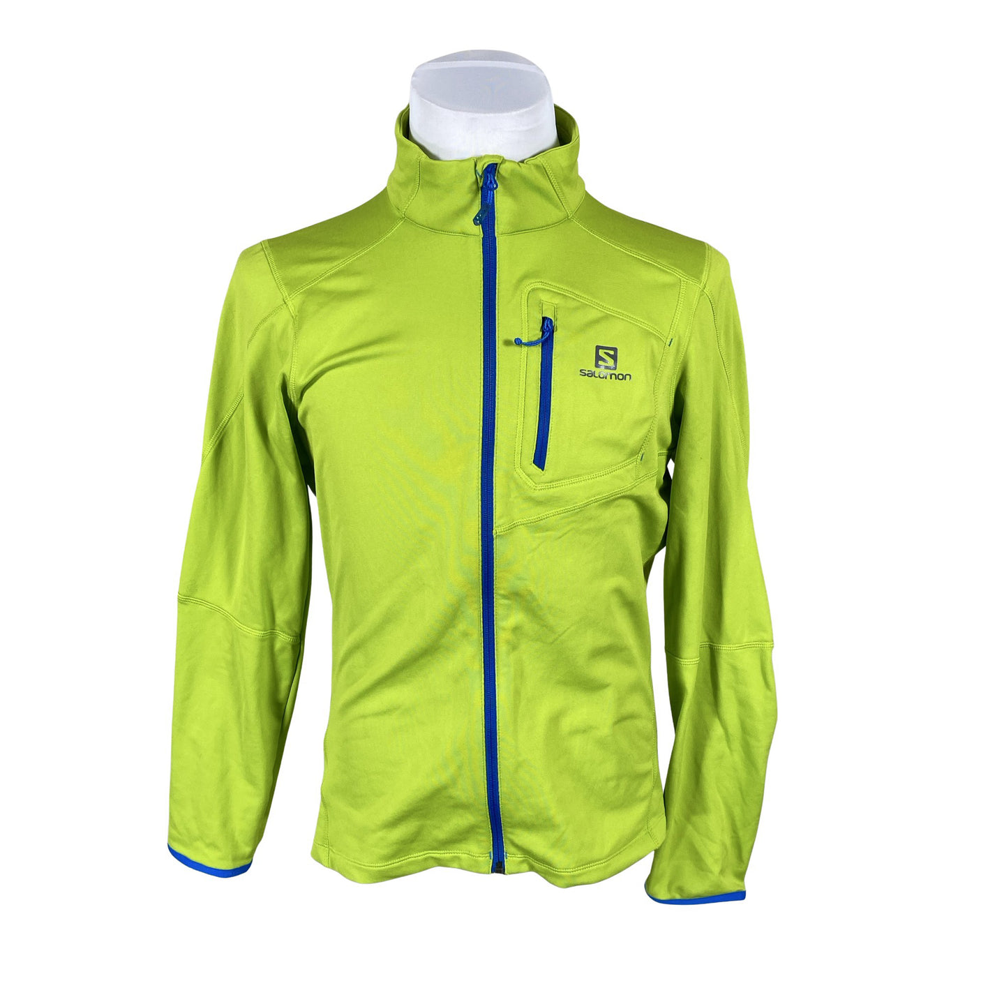 Unisex Salomon - Sports shirt, long sleeve, size M - Green (1)