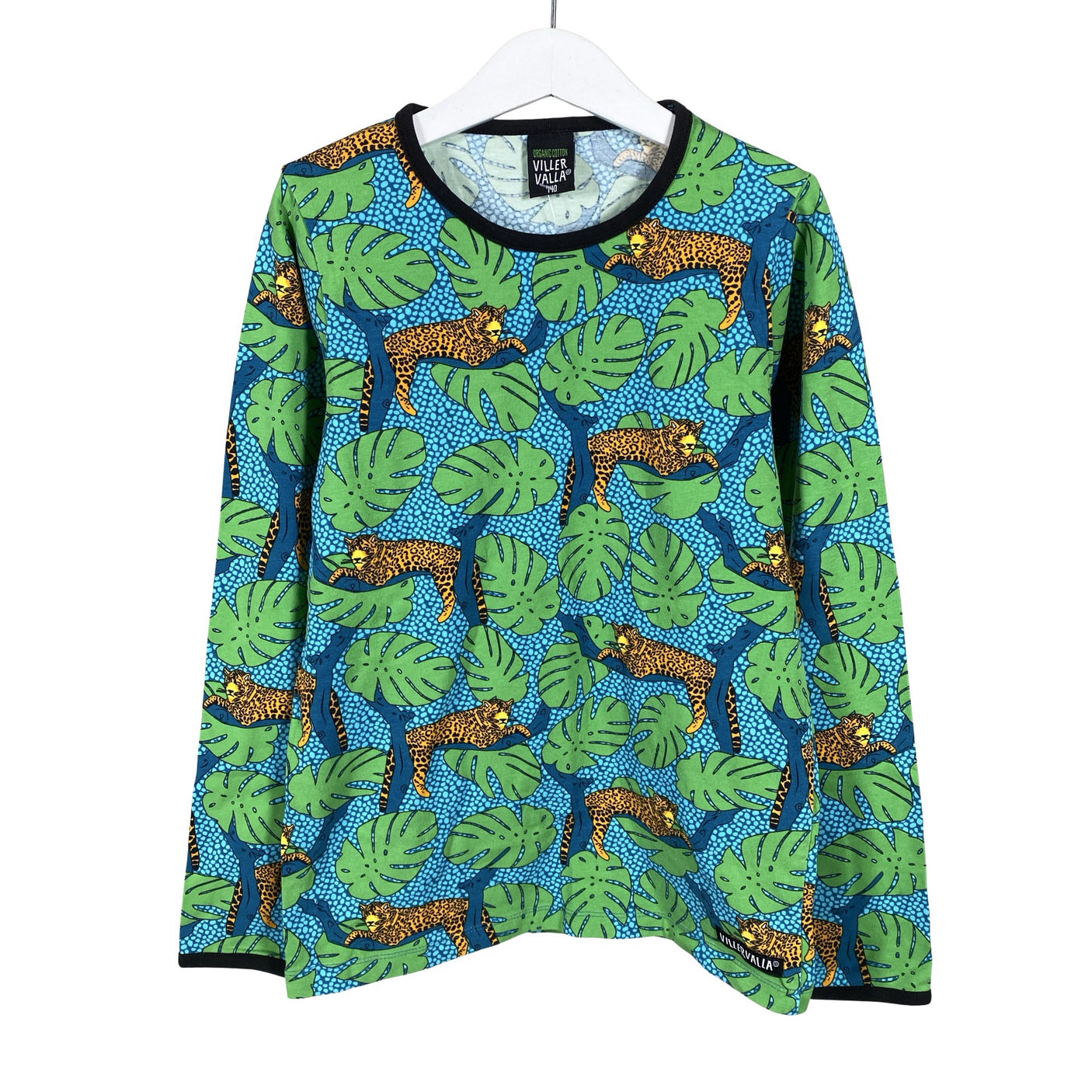 Unisex Villervalla - Tricot shirt, size 140 - 146 - Green (1)