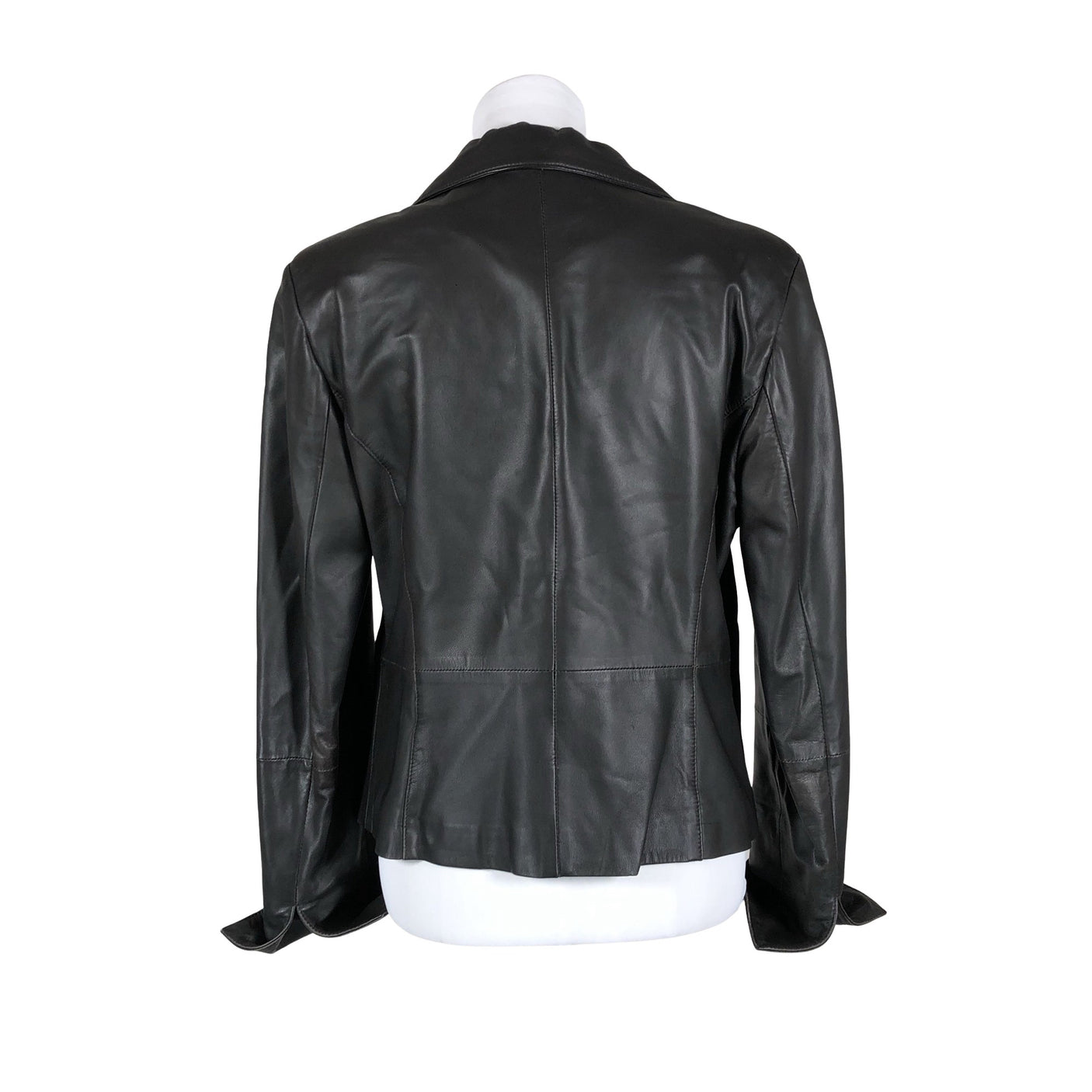 Unisex Elegance Paris - Leather jacket, size 40 - Brown (2)