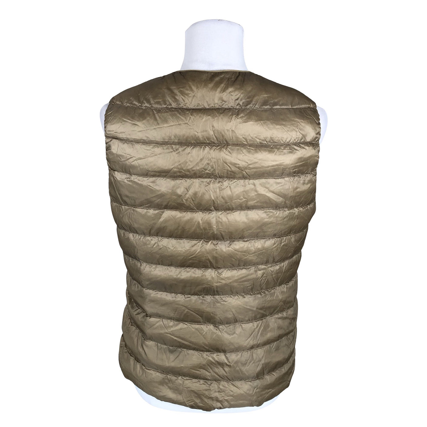 Unisex Uniqlo - Winter vest, size 38 - Beige (2)