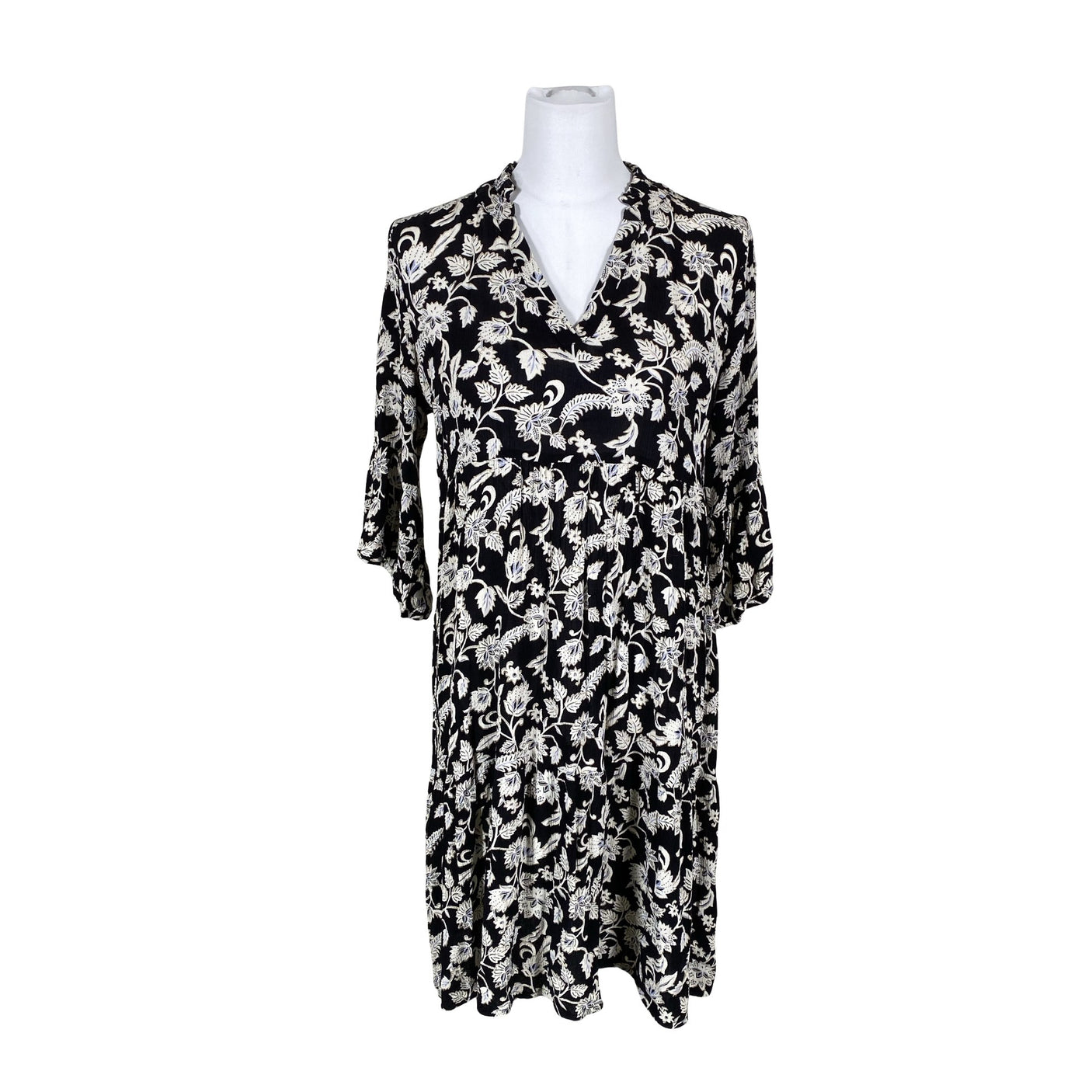 Unisex Kaffe - Schiffon dress, size 34 - Black (1)